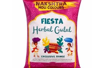 Fiesta Herbal Gulal|Skin Friendly| Pink|80g