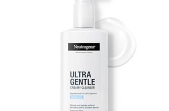 Neutrogena Ultra Gentle Creamy Cleanser | 14X Gentler Cleanser | All Skin Types Including Sensitive Skin | Face Wash For Sensitive Skin For Men & Women | With Barriercare Technology & 10% Glycerin | Paraben-Free