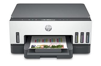 HP Smart Tank 720 All-in-One Auto Duplex WiFi Colour Printer, Print, Scan & Copy for Office