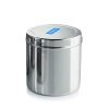 neelam Stainless Steel 17, 22 Gauge Deep Dabba, 6100 ml, Durable, Storage Box for Kitchen, Office, and Food Storage, Durable Quality Steel Jar, Easy to Clean, Silver.