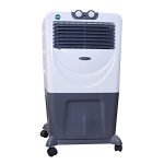 FOXSKY Heat Beat Air Cooler with Blower, 1-Side Cooling Pad, Cool Flow Dispenser – 55L, White