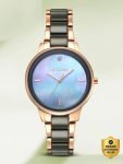 Titan Purple Ceramic Purple Ceramic Analog Watch  – For Women