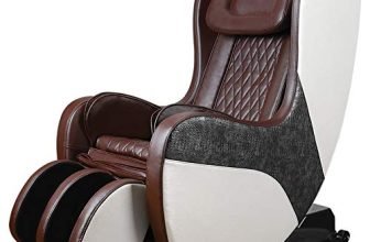 Lifelong LLM549 Full Body Massage Chair with Recliner and powerful 3D back and Leg Massage for Home| Massage chair for Full Body Relaxation at Home, 1 Year Warranty, Electric, Brown