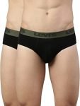 Levis Men’s STYLE-066 95% Cotton 5% Spandex Outer Elastic Brief Pack of 2
