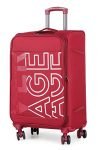 Verage Nevada 59 cm Soft-Sided Carry-On Cabin Size Expandable Suitcase 8 Wheel Spinner Luggage Trolley Bag (VRNVD1-20-RD)