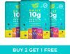 Yogabar 10 g Protein Bar Variety Pack, Gluten-Free, Healthy Snacks(Pack of 18) Protein Bars(900 g, Assorted)