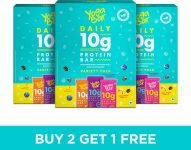 Yogabar 10 g Protein Bar Variety Pack, Gluten-Free, Healthy Snacks(Pack of 18) Protein Bars(900 g, Assorted)