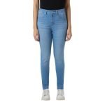 Women Light Blue High Rise Skinny Fit Powerflex Jeans