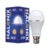 HALONIX Led rechargeable emergency led light 8.5W B22 Cool White bulb 4 hours Bulb Emergency Light(White)