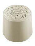 Hammer Drop Go Portable Indoor Bluetooth Speaker | 5W Rms Output | Bluetooth 6.0 | Up To 32H Playtime | Twin Pairing | Made In India | Type-C Fast Charging | Built-In Mic | Tf Card, Usb Support- Beige