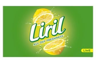 Liril Lime Bathing Bar | Feel the Citrus Burst of Freshness | Pack of 6 (6 x 125g)