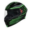 Studds Thunder D11 Isi And Dot Certified Full Face Helmet For Men And Women With Clear Visor ( Blk N3 M)