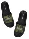 Bewakoof Men’S Printed Eva Sliders_684549_Black_Uk 10