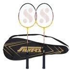 Silver’S Aluminium Blast Badminton Kit (2 Racquets With Full Cover)(Yellow/Black)