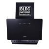 Elica 75cm 1400 m3/hr BLDC Filterless Autoclean Vertical Kitchen Chimney | Twin Suction Inlets| 15 Years Motor & 5 Years Comprehensive Warranty| KITTY FL 750 BLDC HAC LTW MS NERO |Black| Motion Sensor