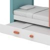 Smartsters Reversible Flip Mattress For Kids |White Chocolate | Rectangle | Trundle Bed Size 6 | Mattress Single Bed Pure Cotton For Bedroom