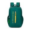 United Colors of Benetton Unisex High-School Backpack RUNWAY – Dark Green | 3-Compartment Slim Design with Branded Print | Backpack for School Girls and Boys | 25L Capacity
