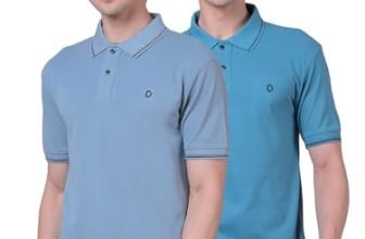 Dollar Pack of 2 Men’s Cotton Polo T-Shirt with Classic Collar