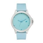 Fastrack Analog Blue Dial Unisex’s Watch-38024PP64W, Silicone Band