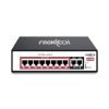 Frontech 8+2 Port PoE+ Switch | 120W PoE | 8×10/100 Mbps PoE Ports + 2 Uplink Ports | 250m Extend Mode | Plug & Play | Network Protection | Ideal for CCTV, IP Camera, Router & Office Use (NC-0079)