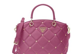 Lavie Signature Women’s Stud Lima Satchel Handbag | Satchel Bag for Work | Ladies purse | Stylish Shoulder Bag | Gift For Women