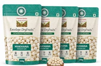 Envelope Dryfruits Plain Makhana(4 x 250 g)