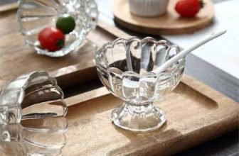 Global Mart Glass Mixing Bowl Ice Cream Bowl Set, 120Ml Dessert Bowl, Clear Glass Dessert Bowl (Clear, Pack Of 6)(Pack Of 6, Clear)