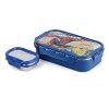 CELLO Thermo Click Toons Big | 100% Food Grade | Leak Proof & Break Resistant | 2 Containers Lunch Box, 1024 ml, Blue