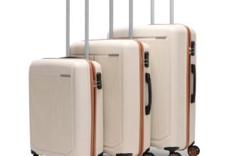 ACEPACK – MEGATRON Set Of 3 Pieces (Small + Medium + Large) Trolley Bag, Lightweight Luggage Suitcase With Spinner 8 Wheel, Unbreakable Polypropylene Hard Shell, In-Built Number Lock, 3 Years Warranty