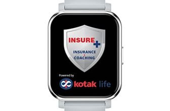 GOQii Insure+ 5 lakhs Health Insurance with Smart Vital Stream (Grey) and 3 Months Personal Coaching