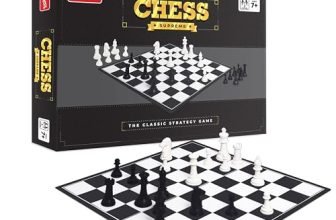 Funskool Games, Chess Supreme, War & Strategy Game, Chess Set, Kids, Adults & Family, 2 Players, Ages 7 and Above, Multicolor