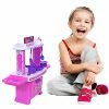 Toyzone Barbie Kitchen Set-45977|My Little Girls Toy|Kitchen Set For Kids|Barbie Kids Kitchen Chef|Role Play Set| Cooking Toy|Pretend Play Kitchen Accessories Set|Household Set