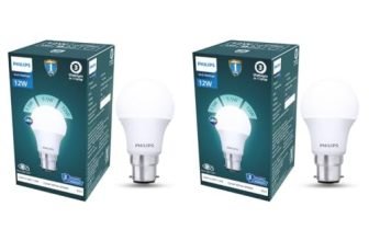 Philips 12W Dimmable Led Bulb | Cool White 6500K | B22 Base | Adjustable Brightness Led Light | Energy Efficient & Versatile Lighting | Pack Of 2