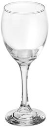Amazon Brand – Solimo Wine Glass 245ml, Set of 6, Transparent