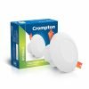Crompton Star Deep Glaze Nxt Led Downlighter 3W Round Cool Day Light | Pack Of 1 | Recessed Deep Cut Ceiling Light, Cutout: 2.3″ | Plastic Build | For Hall, Bedroom, Kitchen, Office, Store