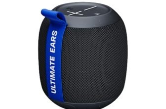 Ultimate Ears WONDERBOOM Play Portable Waterproof Bluetooth Speaker, Dustproof Floating Speaker with 40 m (131 ft) Range, Black