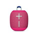 Ultimate Ears WONDERBOOM 4 Portable Waterproof Bluetooth Speaker with Big Bass and 360-Degree Sound, Dustproof Floating Speaker with 40 m (131ft) Range – Hyper Pink