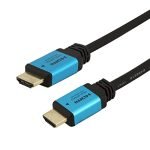 10ft(3 M) High Speed Ultra 4K HDMI Cable with Ethernet Blue (10 Feet/3 Meters) Supports 4Kx2K@60HZ, 18 Gbps – 24 AWG – 3D / ARC/CEC/HDCP 2.2 / CL3 – Xbox PS4 PC HDTV (2 Pack)