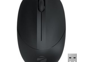 ZEBRONICS Panther 2.4GHz Wireless Mouse, 1600 DPI, Silent Operation, High Precision, 3 Buttons, Power Saving Mode, Comfortable & Ergonomic Design, for Mac | Laptop | Computer (Black)
