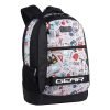 Gear Invent 19″/34L Large Water Resistant School Bag/Casual 4 Compartment Backpack/Daypack/Travel Backpack/Kids Bag For Boys/Girls – Black