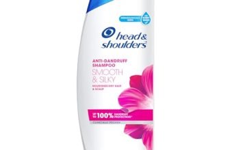 Head & Shoulders , Anti Dandruff Shampoo, Smooth & Silky, 180 Ml, White