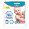 Amazon Brand – Supples Premium Baby Diaper Pants | 78 Baby Diapers | Small | 4-8 Kg | 12 Hrs Absorption | Cushiony Cotton Soft Fabric | Phthalates-Free | Triple Leak Guard