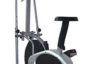 Kobo Exercise Bike/Exercise Cycle Orbitrac Fitness Home Gym Upright Ab Care Orbitrack (Silver:Black)