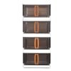 CELLO Foldable Plastic Cupboard for Storage | DIY Collapsible Wardrobe & Luggage Organizer | PP Cabinet for Clothes | White Finish