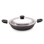 Anjali Diamond Classic Induction Kadai 2 LTR with S.S. Lid