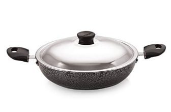 Anjali Diamond Classic Induction Kadai 2 LTR with S.S. Lid