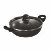 Butterfly Granza Non Stick Kadai with Glass Lid | 240 mm |Non-Stick Premium Virgin Aluminium | Induction Base| PFOA Free | Scratch Resistant
