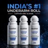 Aqueria Multi Active Underarm Roll On | 5.5% AHA BHA, Niacinamide – Aqua Fragrance Deodorant Roll-on  –  For Men & Women(150 ml, Pack of 3)