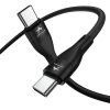 Arivion Type C to C Type 60W Fast Charging Data Cable For Smartphone, 480 Mbps Data Sync/Transfer,(Black, 1 Meter Long, 12 Months warrenty, True FCC Certified cable)