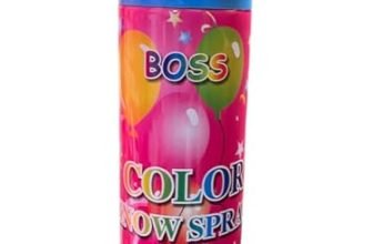 Popo Toys Holi Tom & Jerry Colour Snow Spray | Non – Toxic | Eco – Friendly | 450Ml | Made In India (Tom & Jerry – Orange)